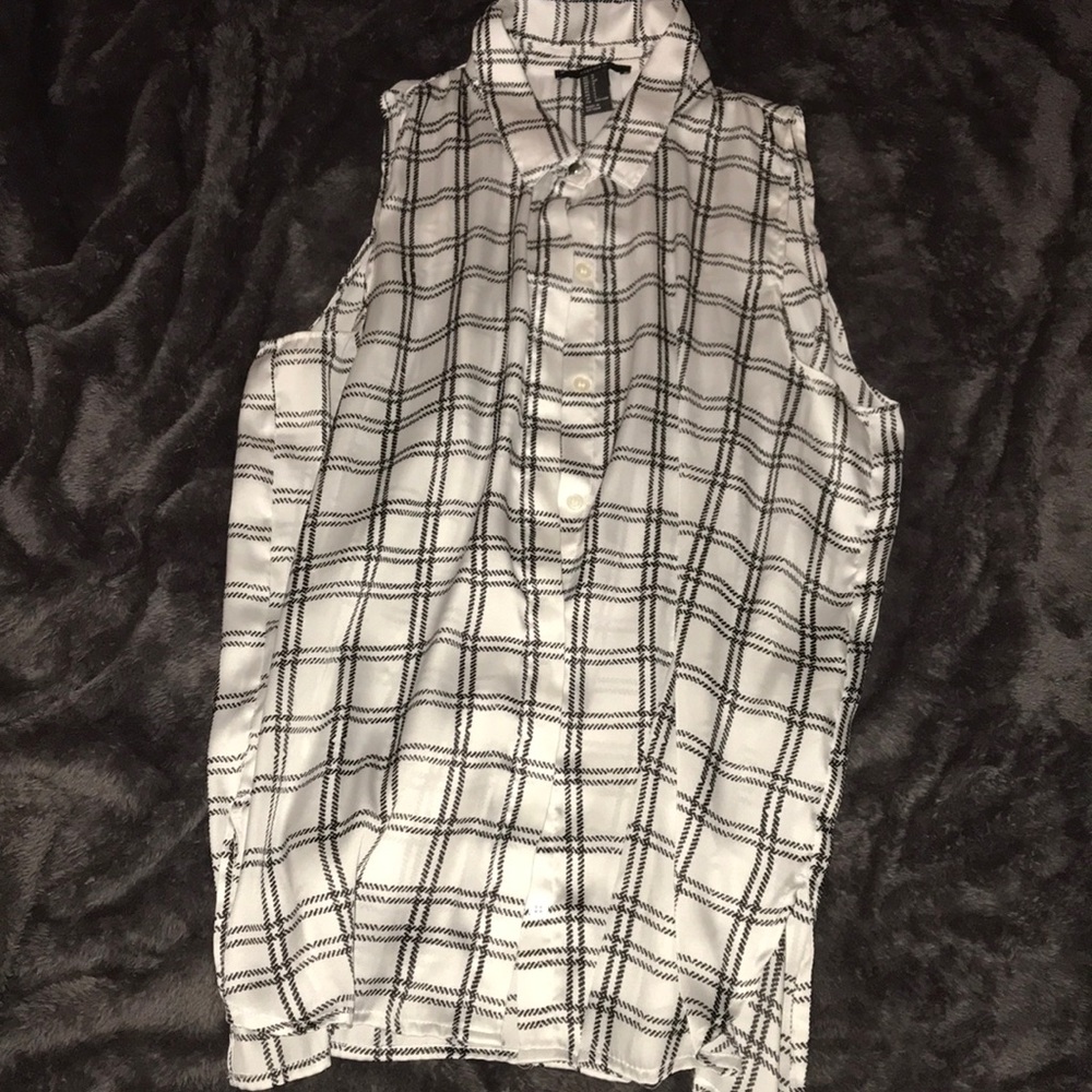 Forever 21 silky button up